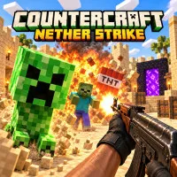 Countercraft Nether Strike - free online game