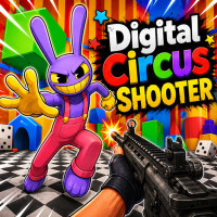 Play Digital Circus Shooter now!