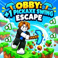 Obby: +1 Pickaxe Swing Escape - free online game
