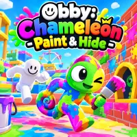 Obby: Chameleon - Paint & Hide - free online game