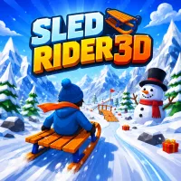 Play Sled Rider 3D now!