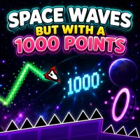 Space Waves But With A 1000 Points - free online game