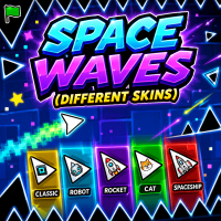 Play Space Waves (Different Skins) now!