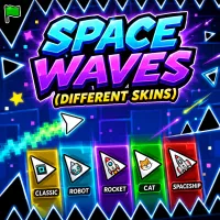 Play Space Waves (Different Skins) now!