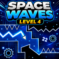 Play Space Waves Level 4 now!