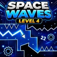 Play Space Waves Level 4 now!